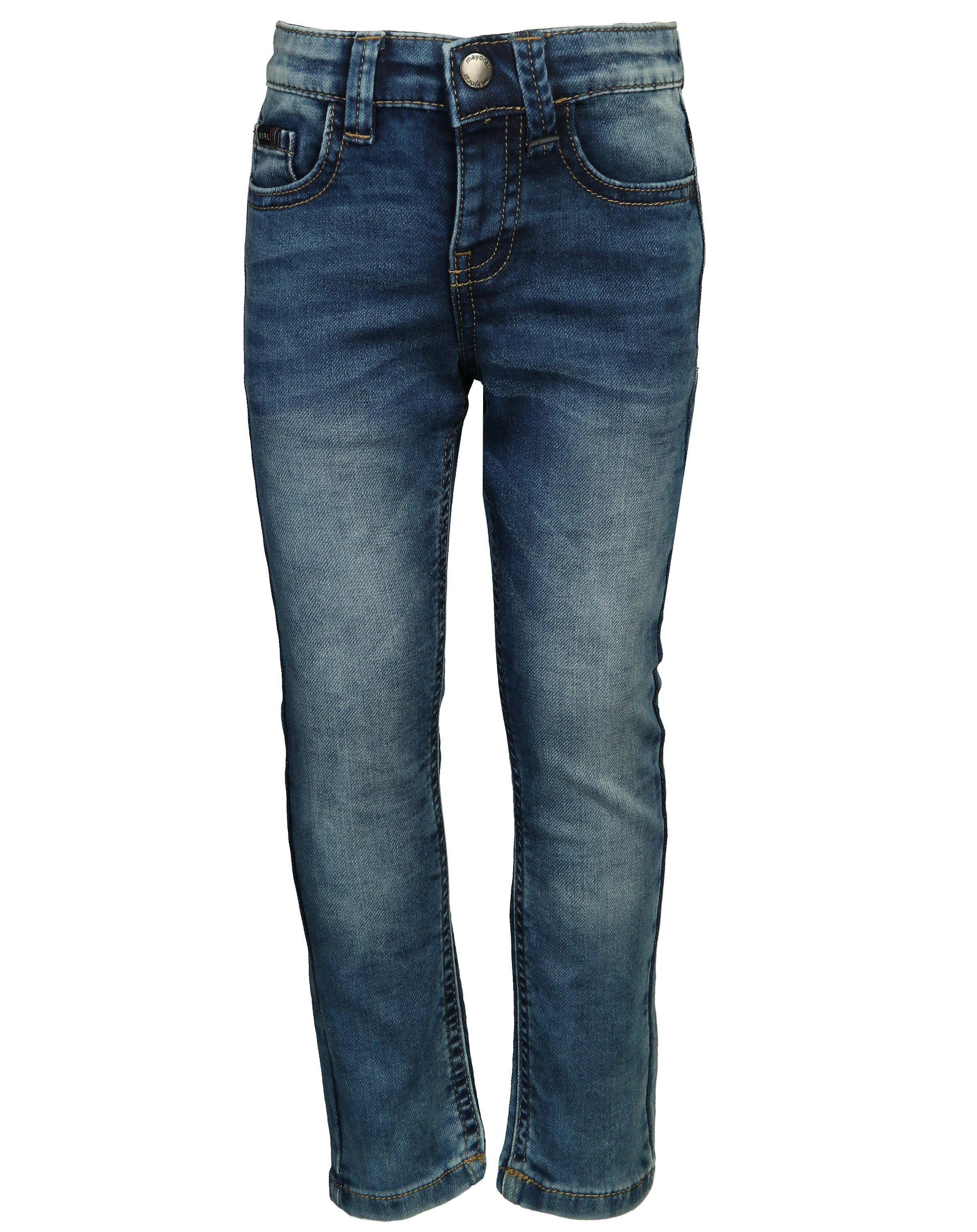 Jeanshose STONEWASH in mittelblau
