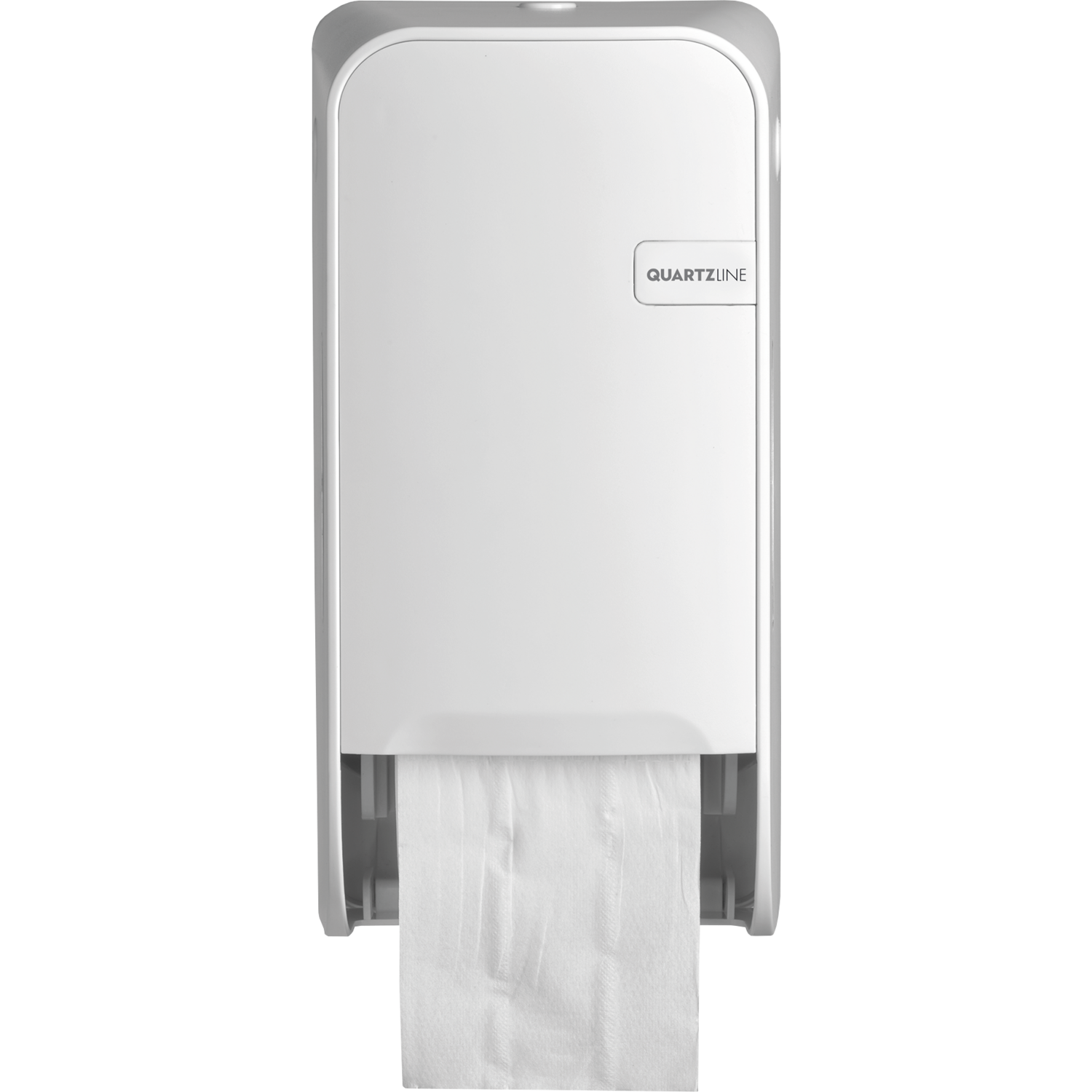 QuartzLine Duo-doproldispenser, 323x167x163mm, wit