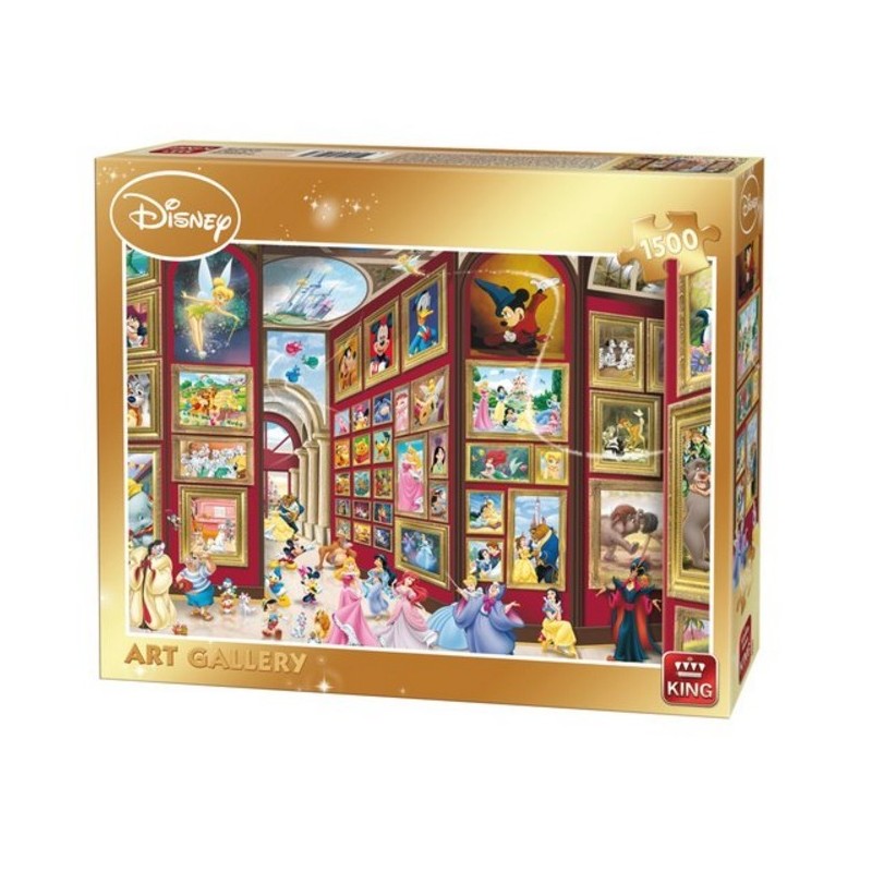 Puzzle 1500 pièces - Art Gallery Disney