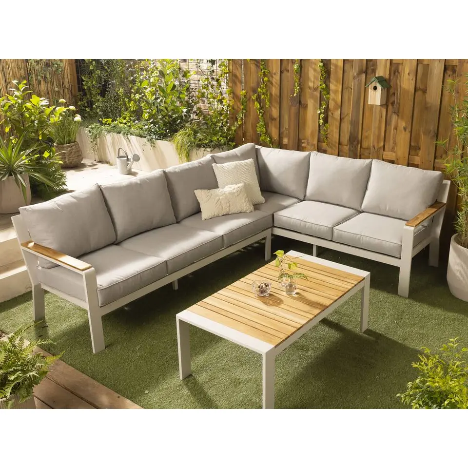 Salontafel Biarritz - zand/naturel - 45x118,5x65 cm