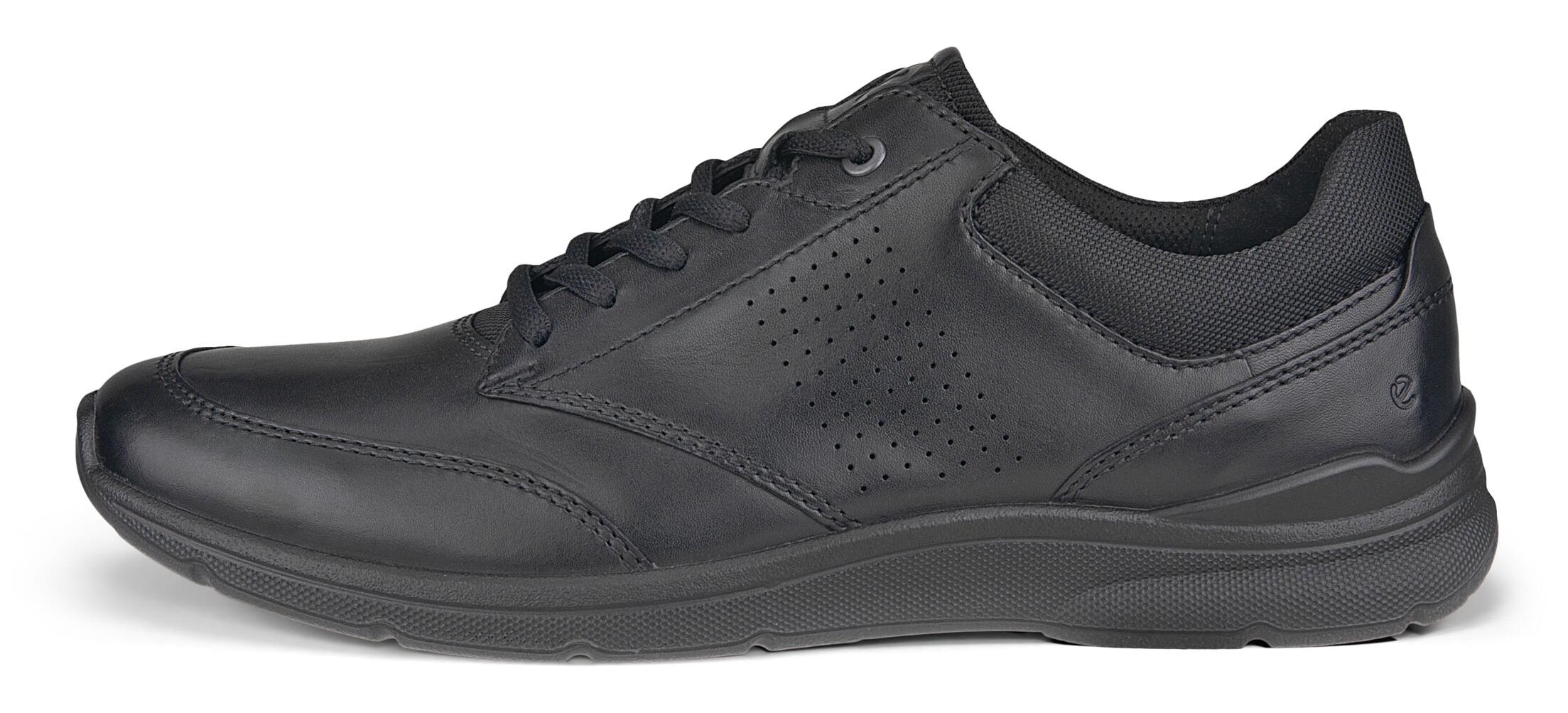 Ecco Schnürschuh »Irving«  , Freizeitschuh, Halbschuh, Schnürschuh mit gepolstertem Schaftrand