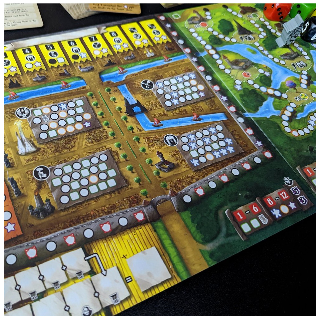 Dice Kingdoms of Valeria - Summer Refill Sheets