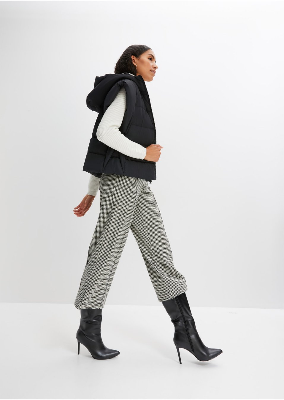 Veste courte sans manches