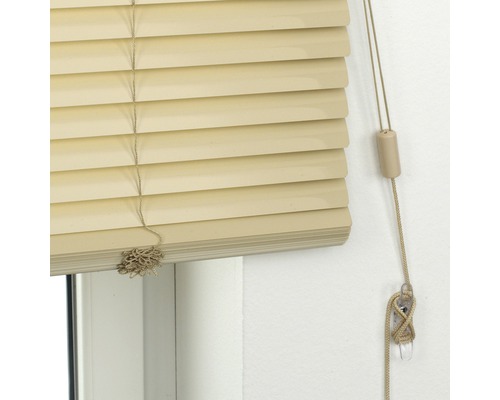 Soluna DIM-OUT aluminium jaloezie 40x170 cm beige, met 20% meer lamellen voor betere verduistering