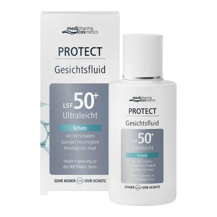 Medipharma cosmetics Protect Gesichtsfluid LSF 50 + , 50 ml