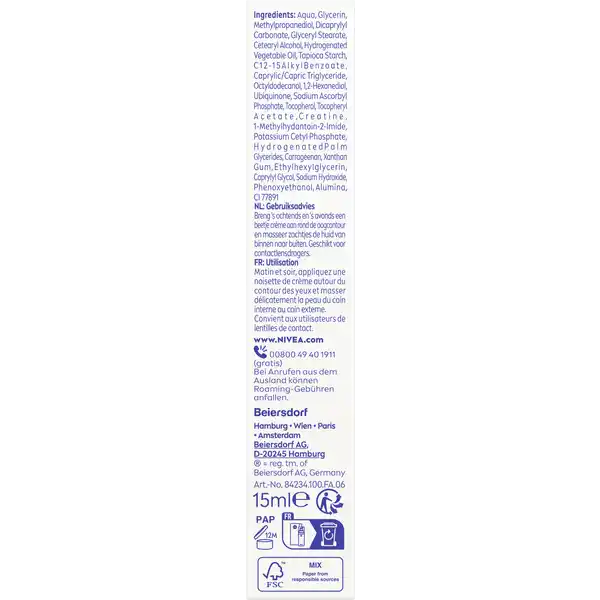Q10 Energy Anti-Falten Augenpflege