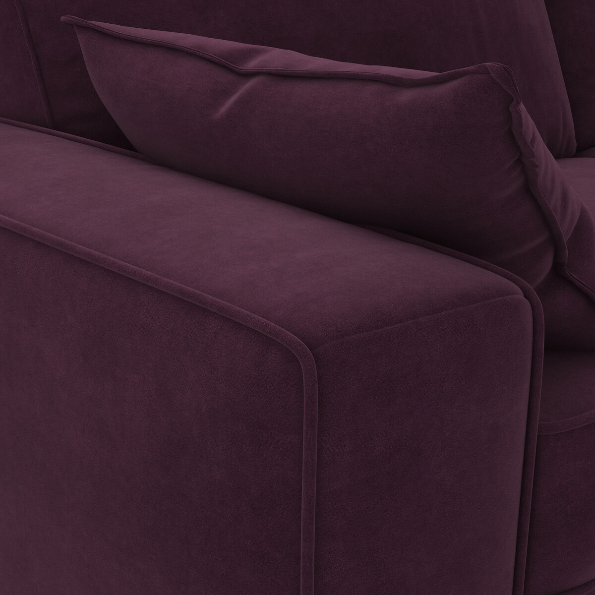 LA REDOUTE INTERIORS<br>Cama Fluweel, espuma Cecilia
