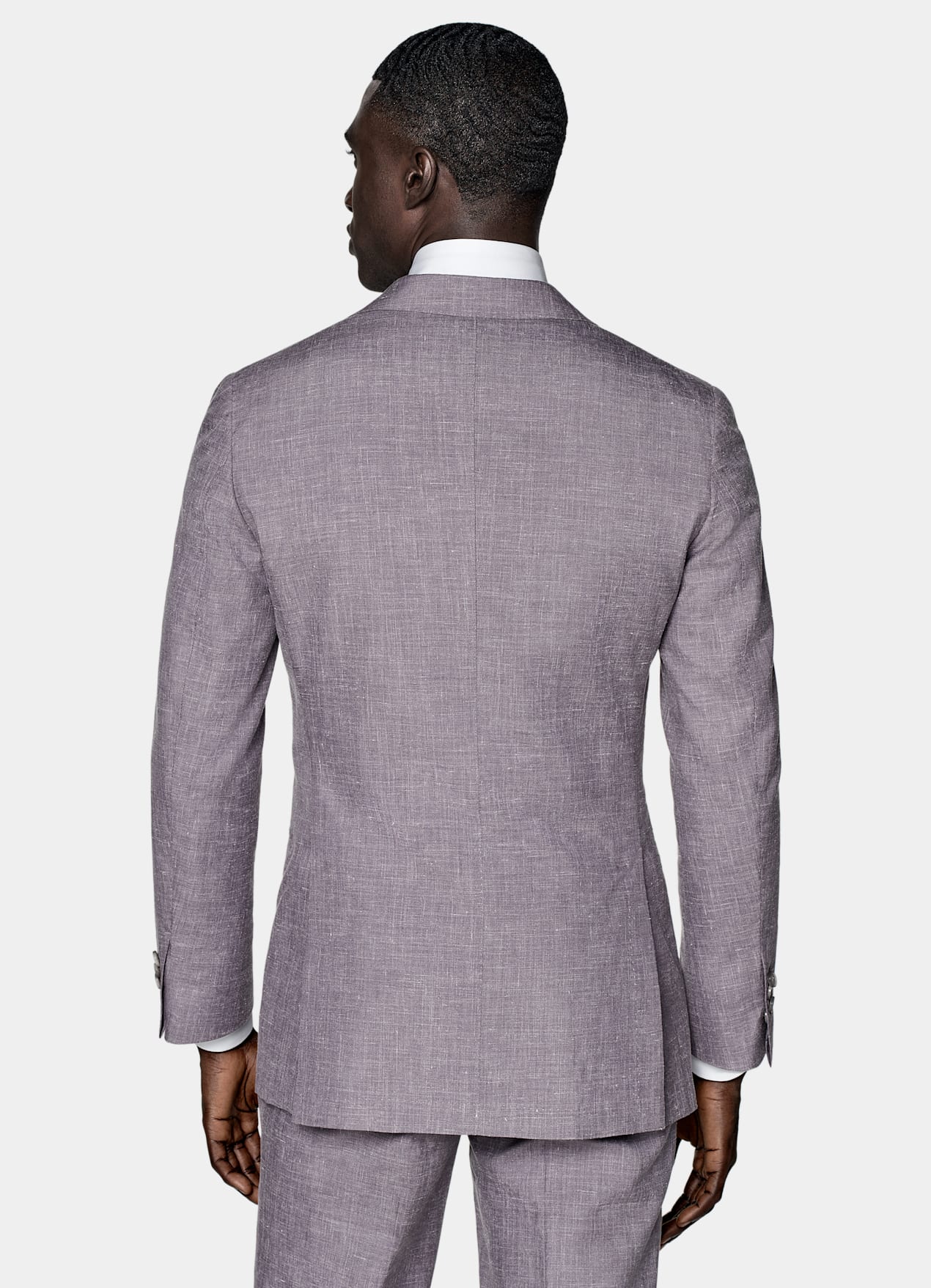 Costume trois pièces Lazio coupe Tailored violet