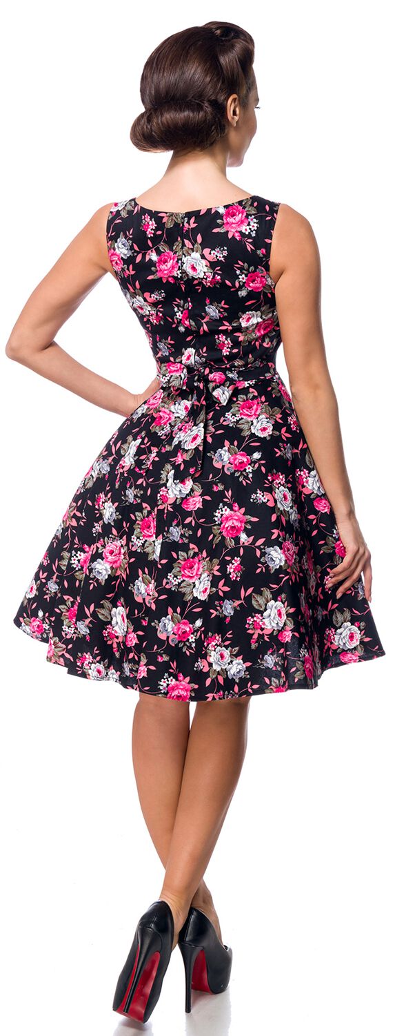 Swing Floral Dress | Belsira Robe mi-longue
