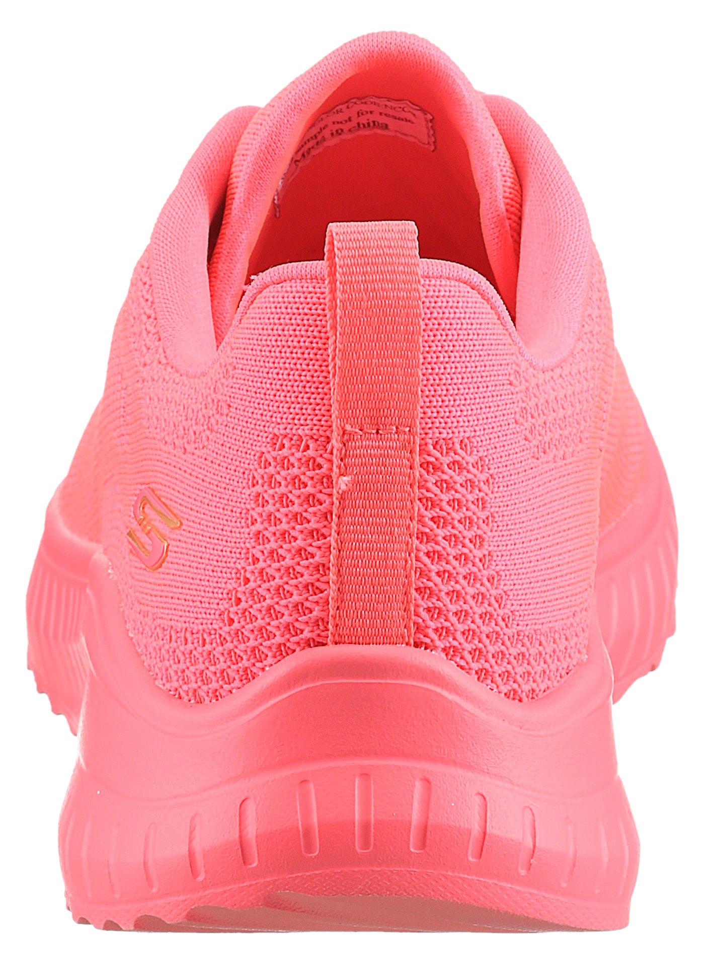 Skechers Sneaker »BOBS SQUAD CHAOS-COOL RYTHMS«  , Knitwear-Sneaker, Schnürschuh in veganer Verarbeitung