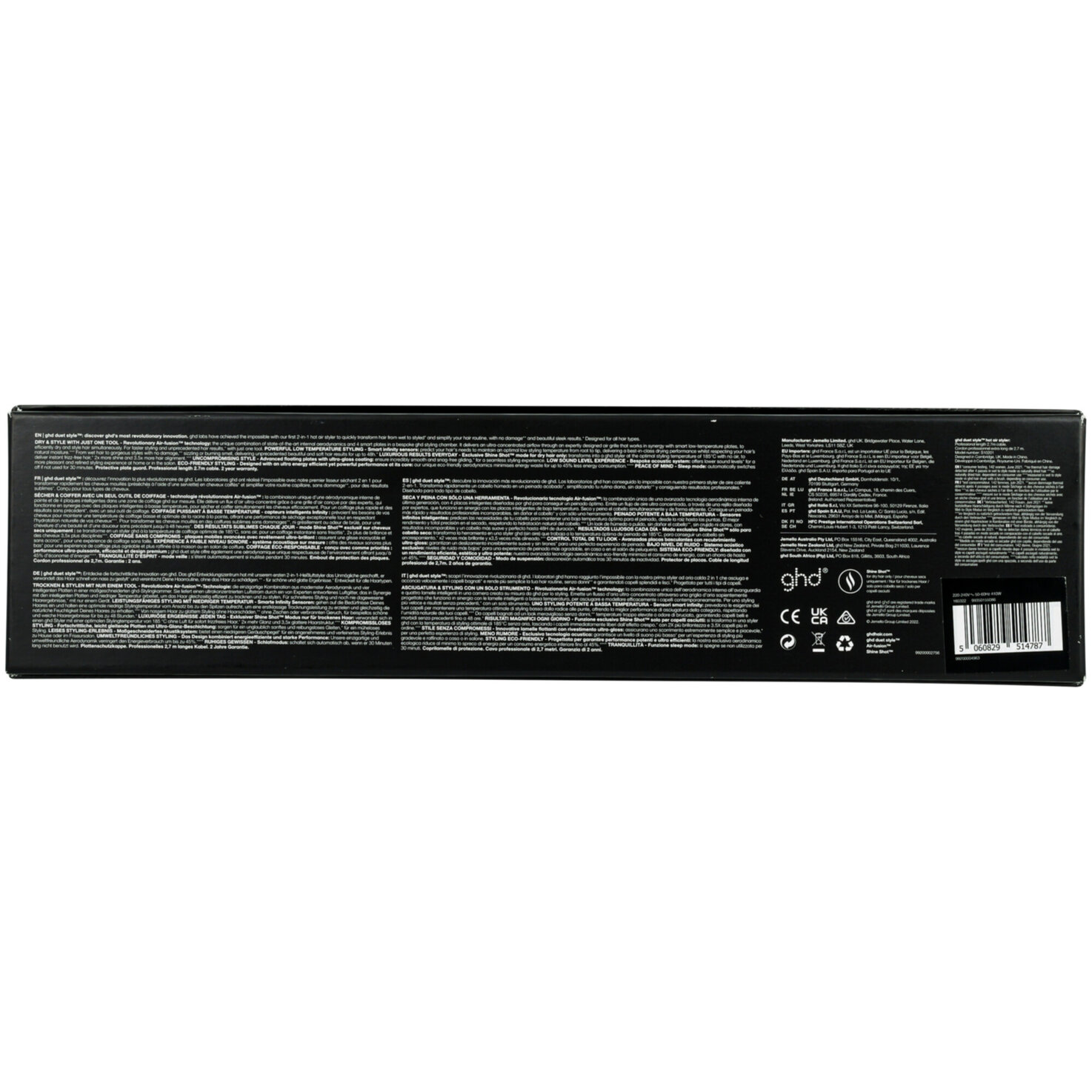 ghd 2 in 1 Hot Air Styler duet style black