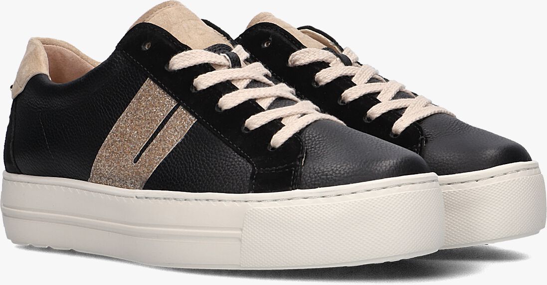 PAUL GREEN zwarte paul green lage sneakers 5330