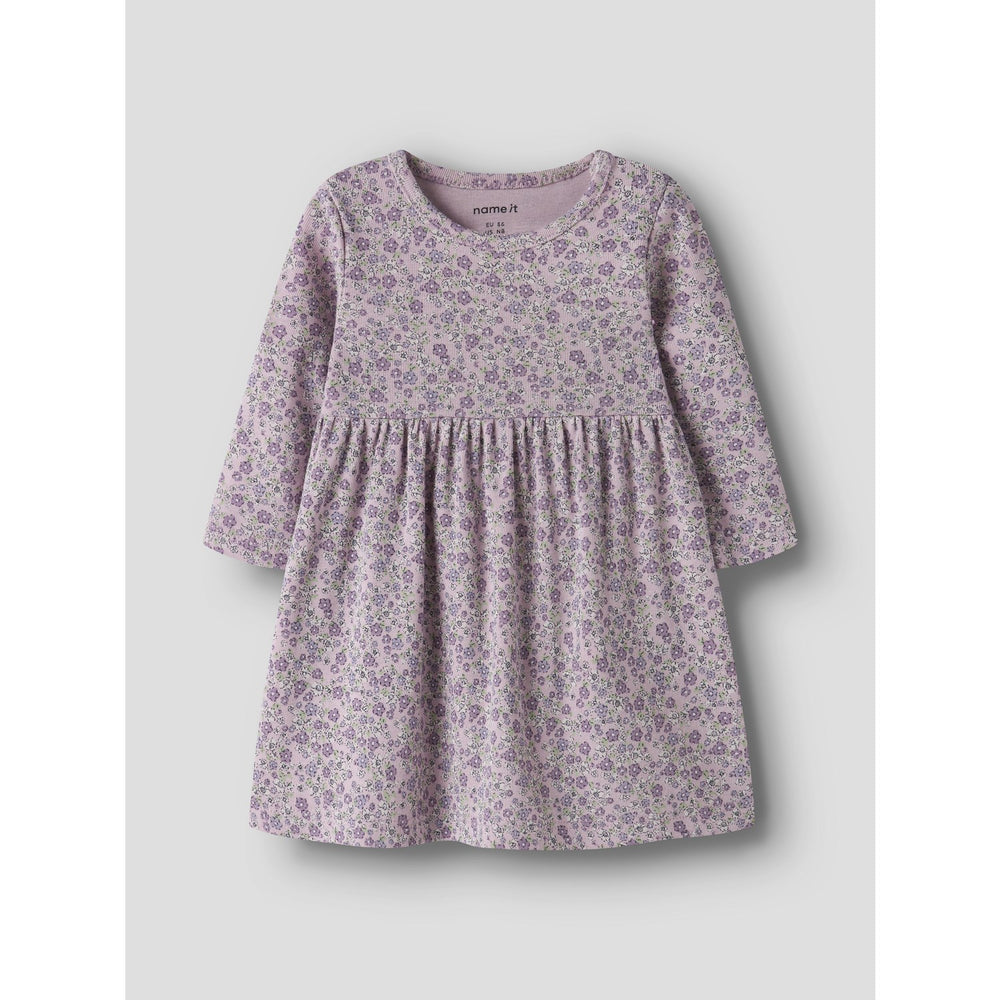Køb Name It Dawn Pink Nbftuline Ls Kjole