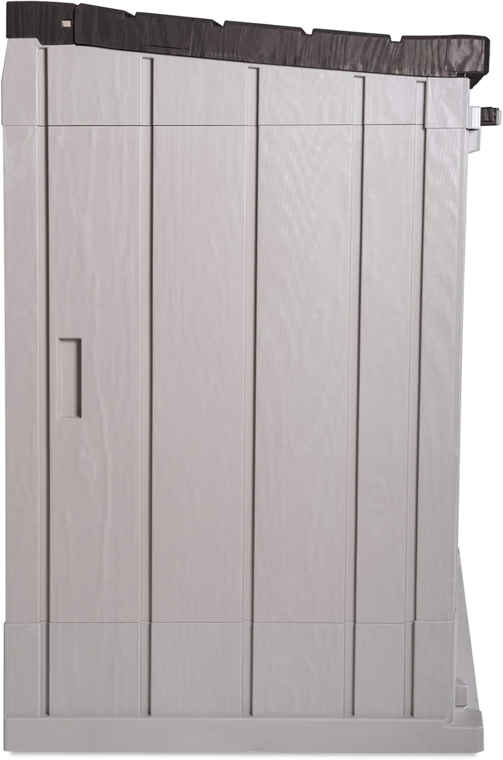 Toomax Gerätehaus Storer Plus, Gartenschuppen, Art. 090, Maße: 129,5 x 74,5 x 111 cm, Farbe: Taupe/Braun