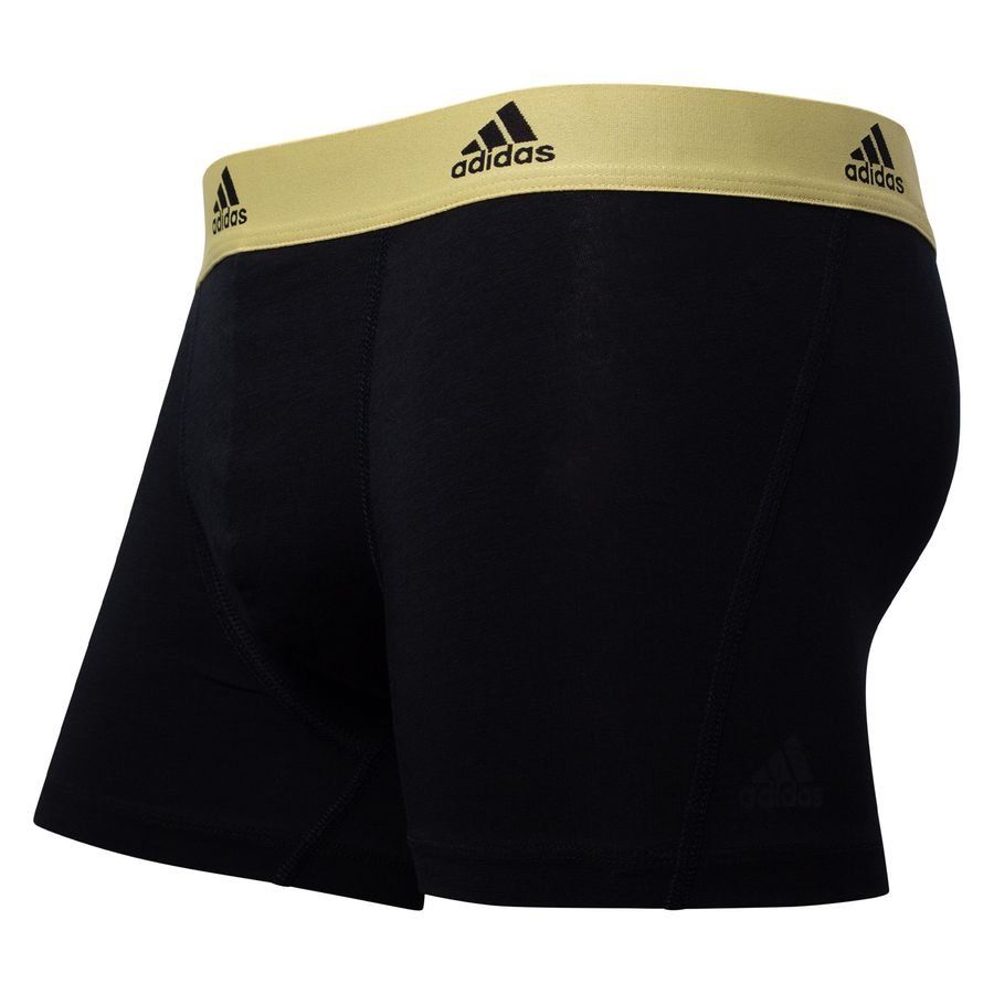 adidas Boxers Active Flex Cotton Pack de 3 - Noir/Jaune/Rose/Vert