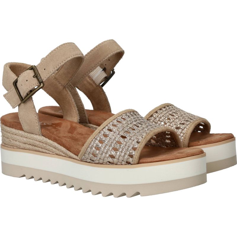 Toms Diana Sandalen Goud Dames