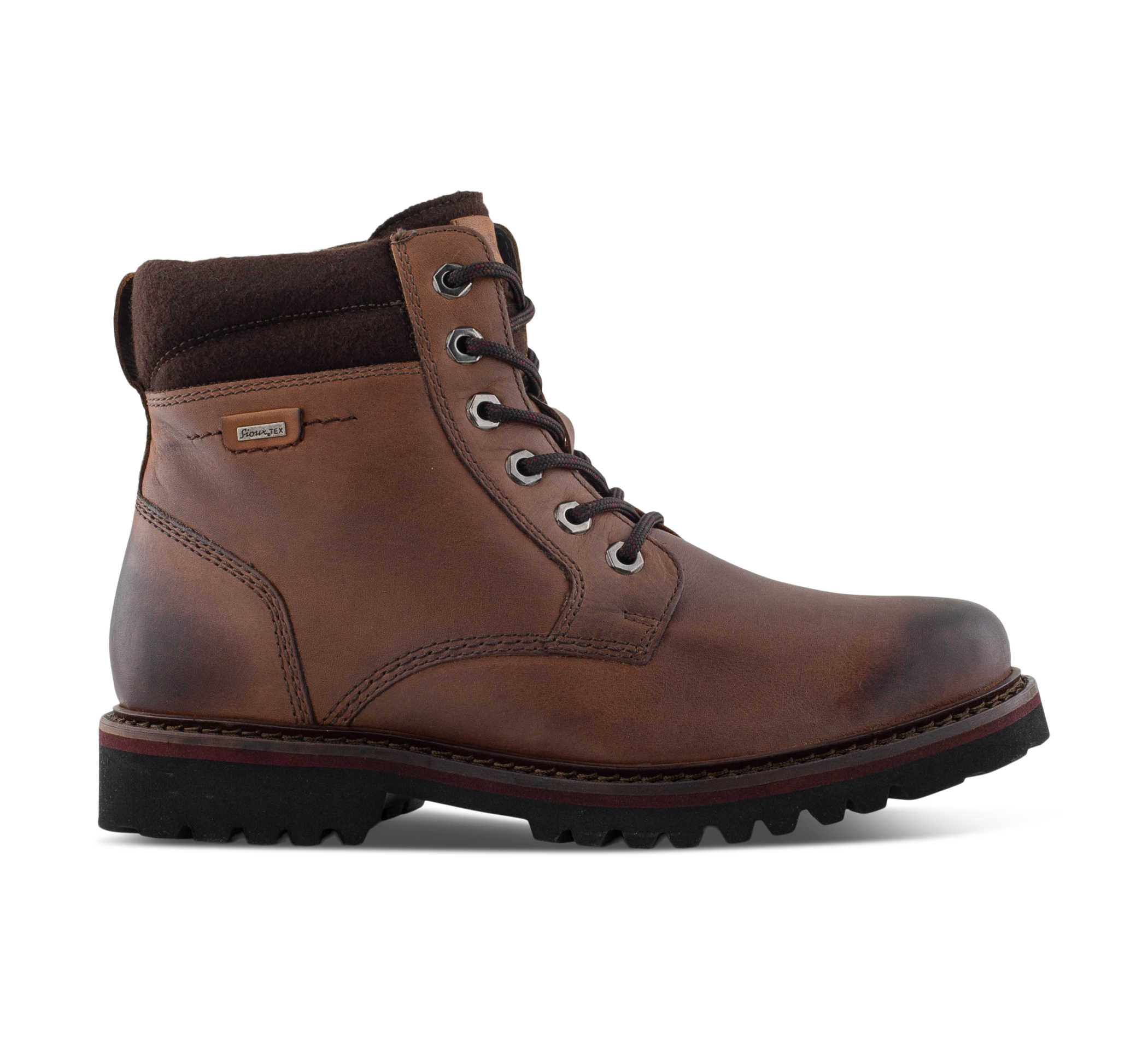 Sioux Adalrik - Schnürboots braun