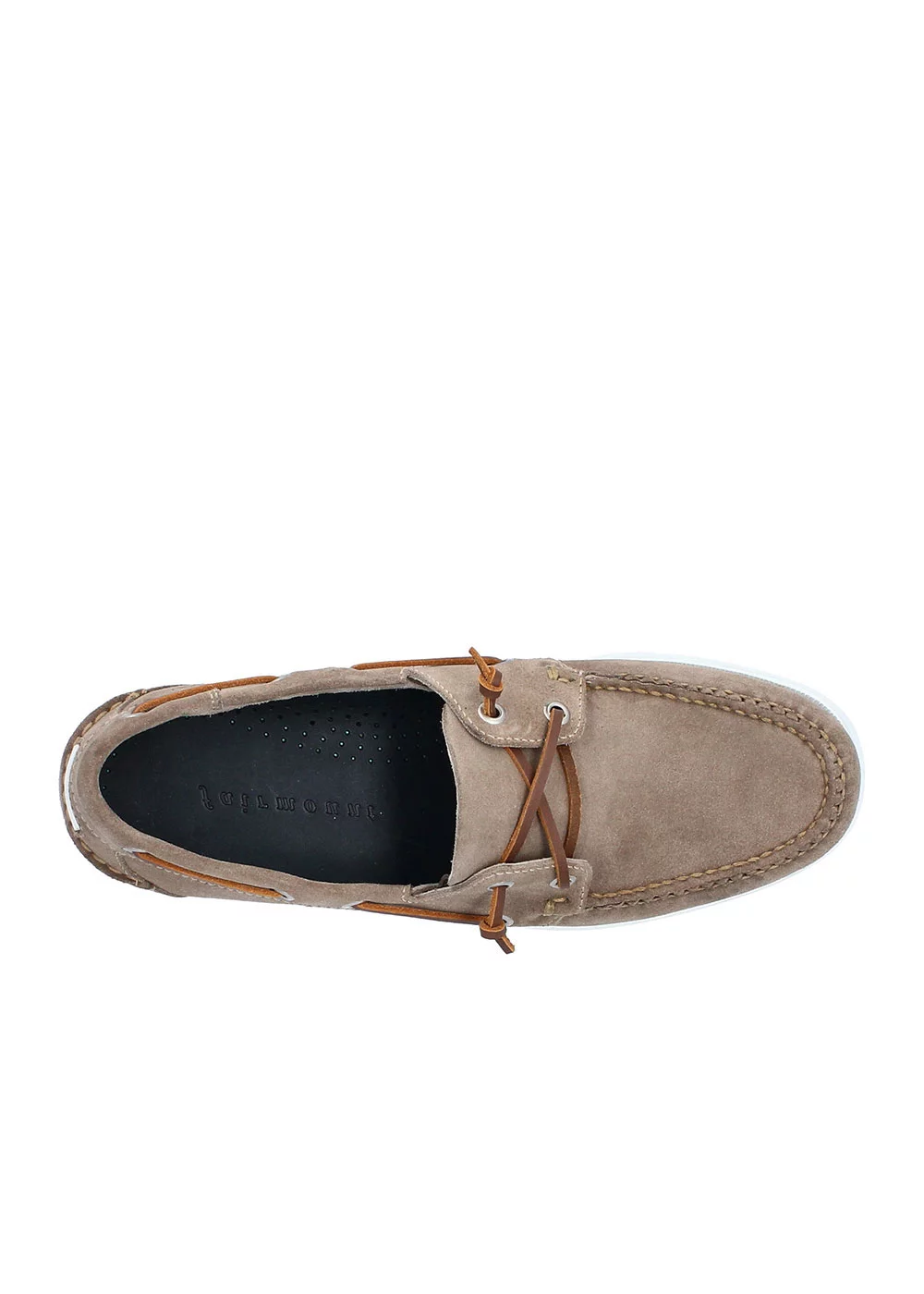 SURFER BOAT SHOE VELOURS BEIGE
