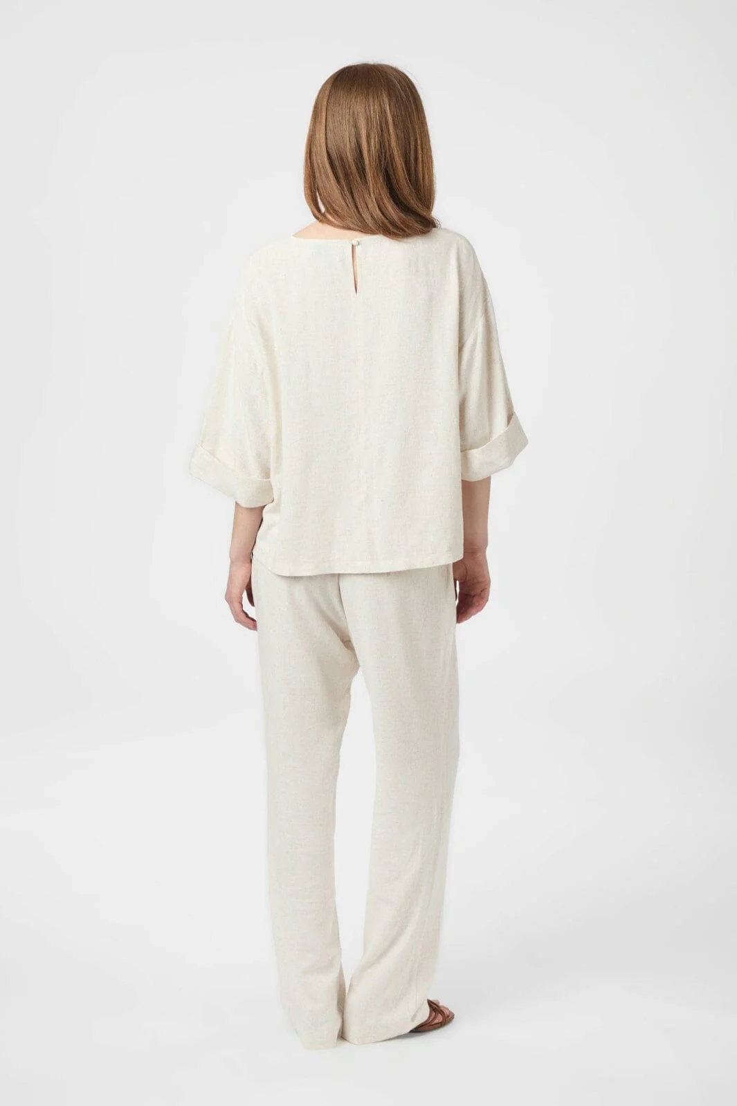 Neo Noir Tatjanna Linen Jumpsuit 165935