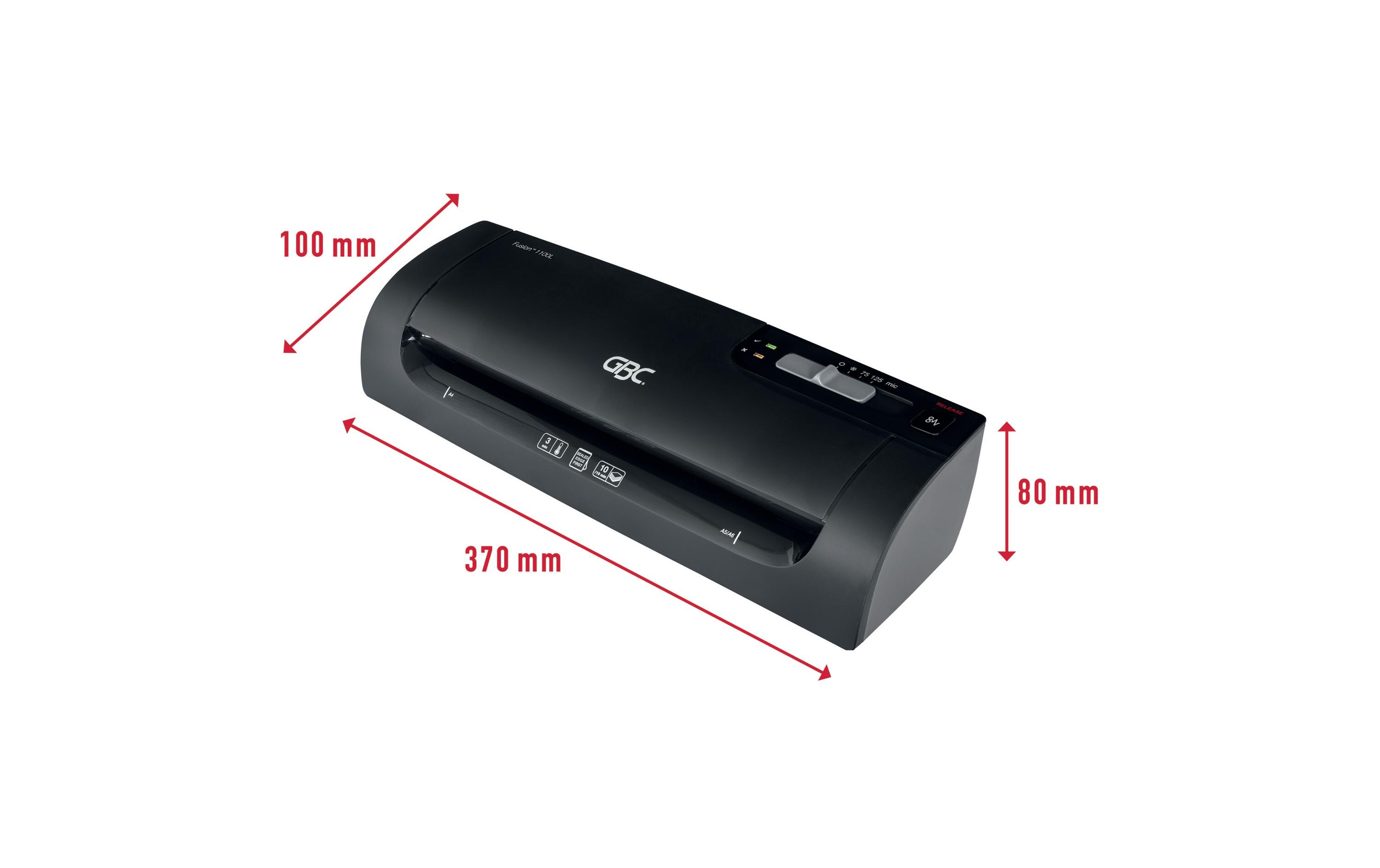 Laminiergerät FusionTM 1100L A4 125 µmHome Office Photo Laminiergerät für DIN A4