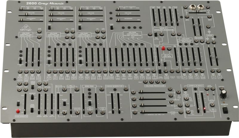 Behringer - 2600 GRAY MEANIE - Analoge Synthesizer - Grijs - Semi-Modulair