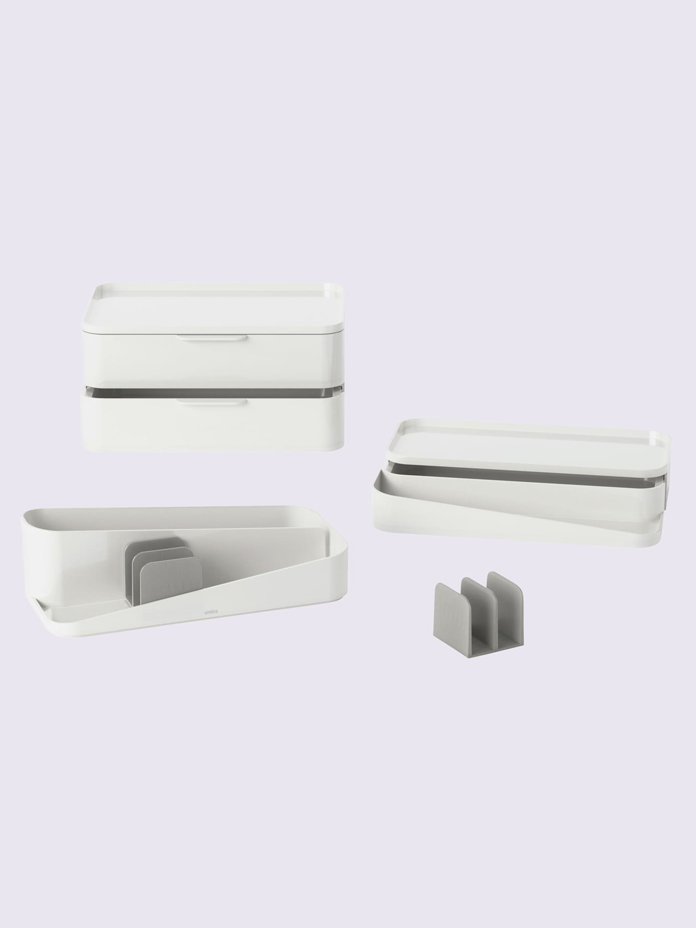 Organisateur maquillage design fonctionnel