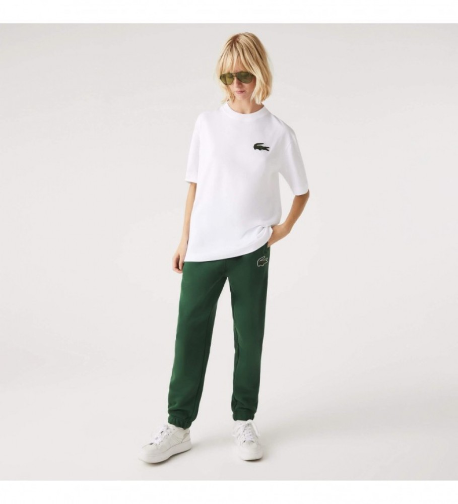 Camiseta Lacoste com logo branco