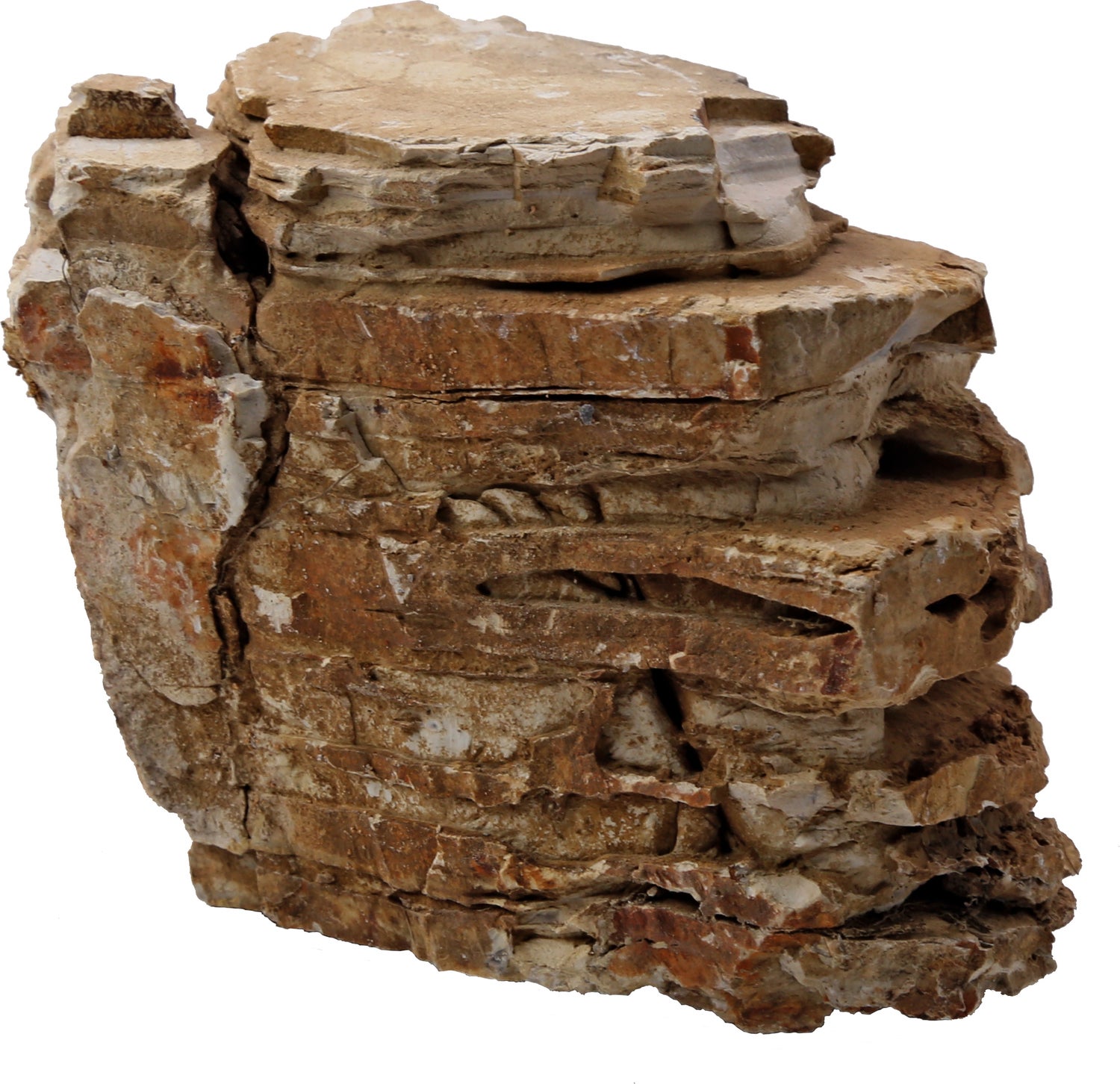 SuperFish aquarium decoratie gelaagde rots bruin 5 kg