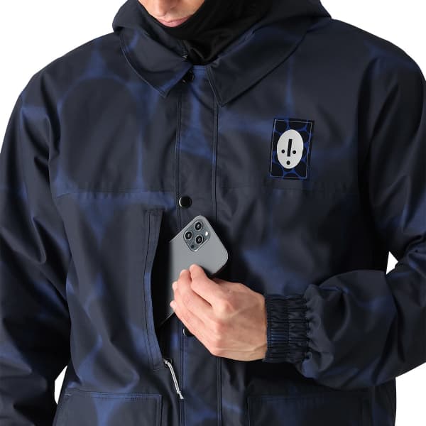 Veste snowboard 686 MENS DOJO JACKET BLUE AIRBRUSH