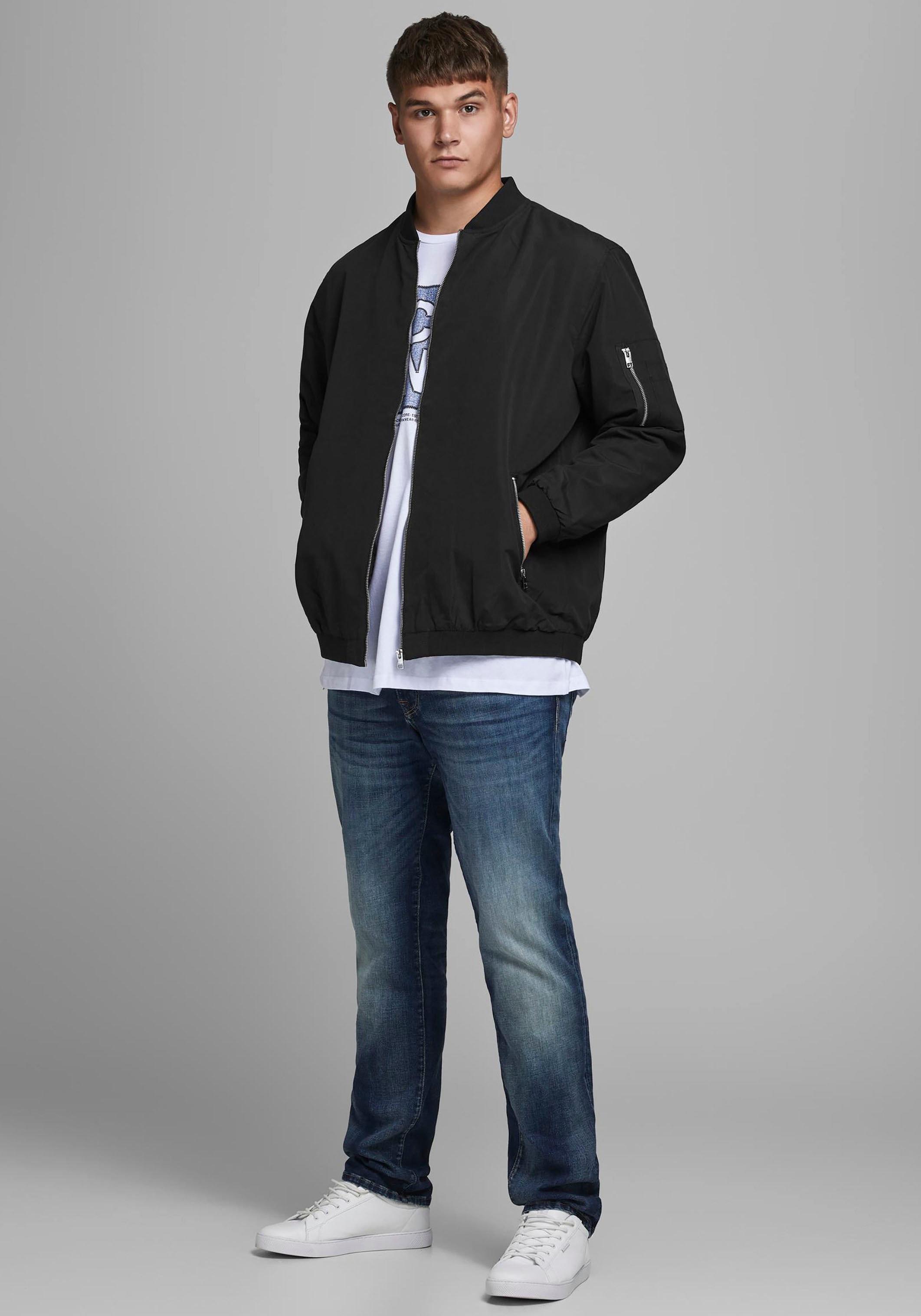 Jack & Jones PlusSize Bomberjacke »RUSH BOMBER« Bis Grösse 6XL