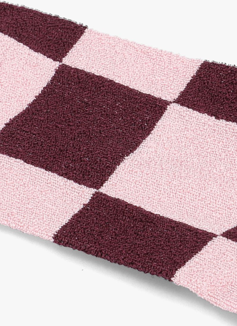 BECKSONDERGAARD roze becksondergaard sokken petula check sock