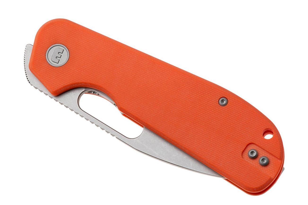 Eutektik EFD EFD-OSW-R Stonewashed 14C28N, Orange G10, zakmes