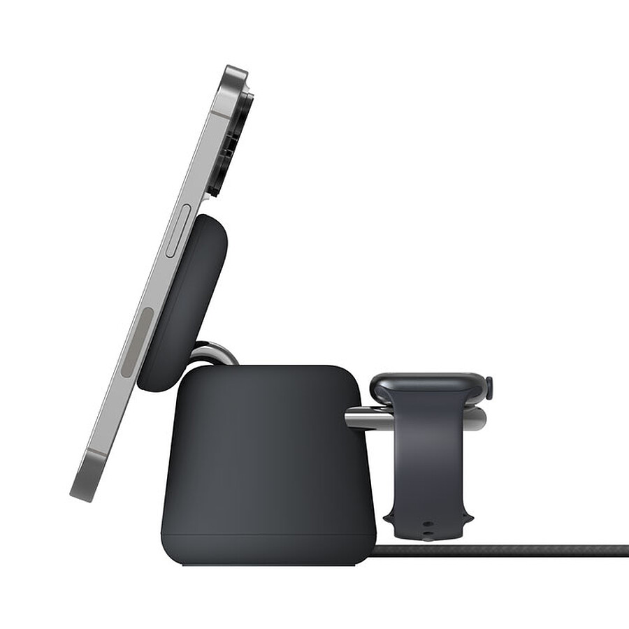Belkin Chargeur Magsafe 15W + chargeur pour AppleWatch (Noir)