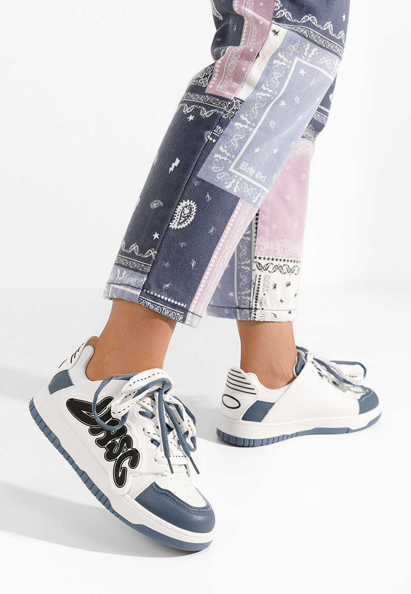 Baskets pour femme blancs Tabatha