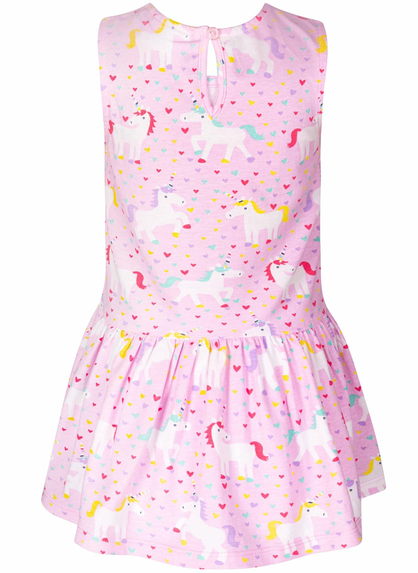 Kleid UNICORN PARTY in baby rosa