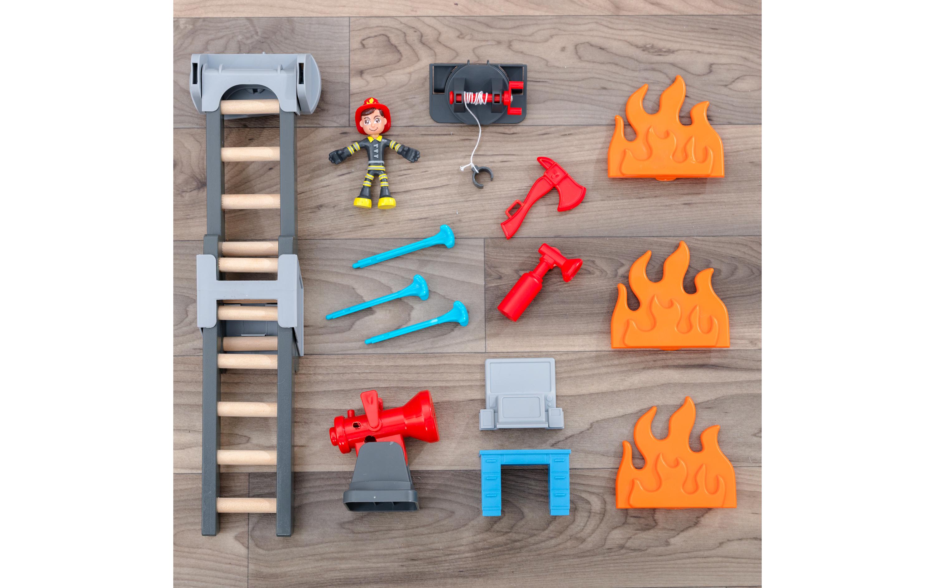 Feuerwehr 2-in-1 FeuerwehrautoSpiel-Set