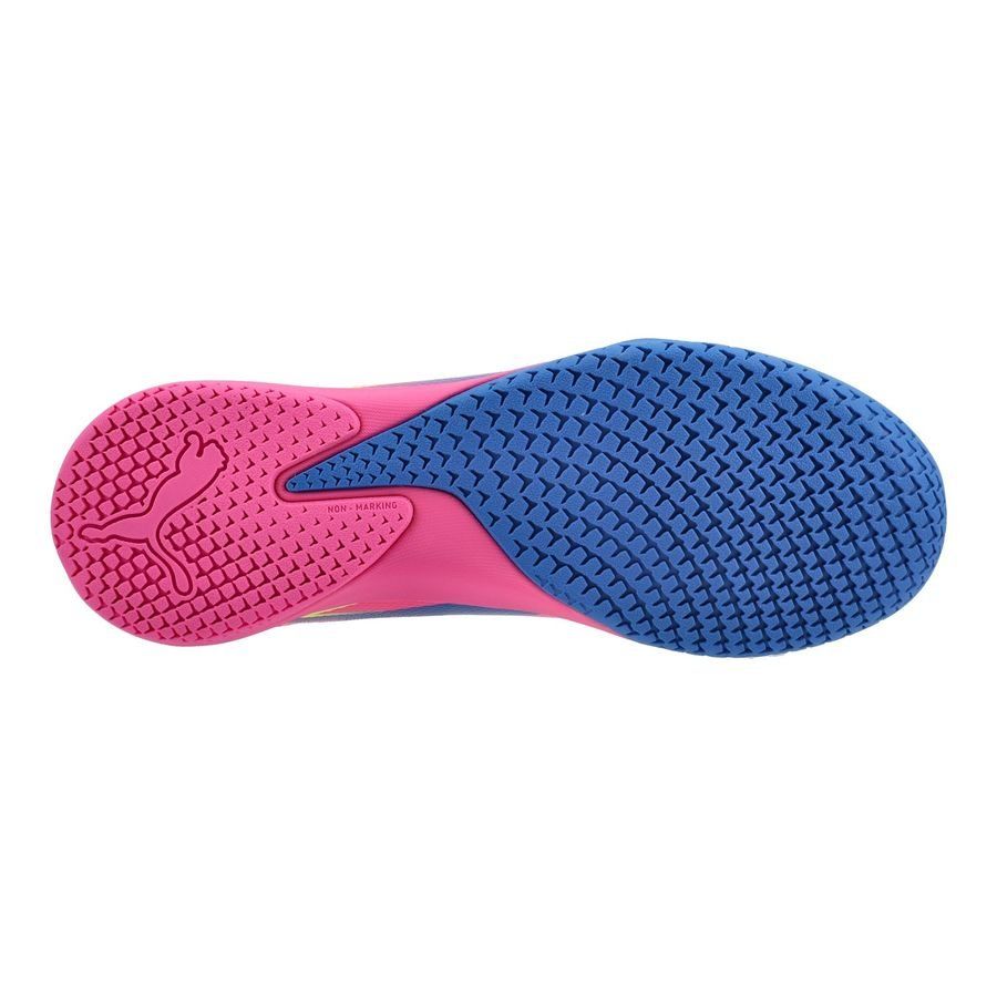 PUMA Ultra Match   Mid Laceless IT Energy - Rose/Bleu/Jaune Enfant