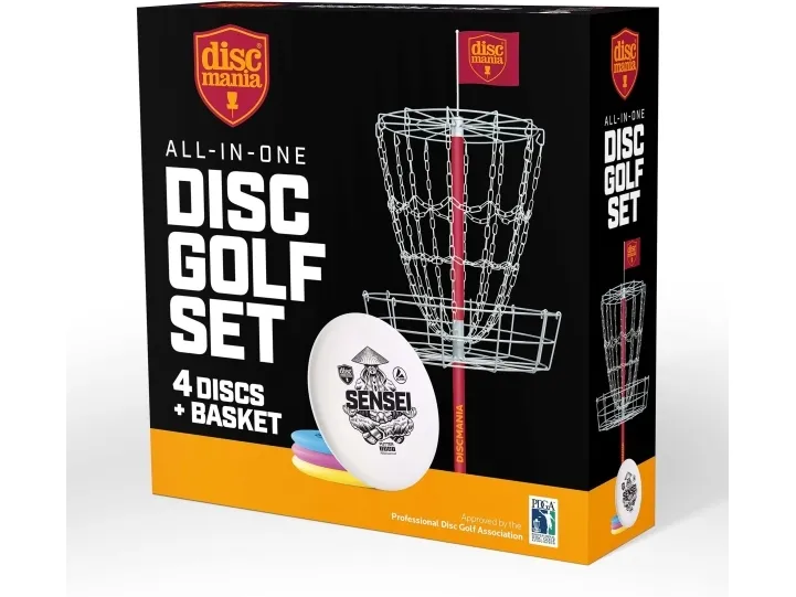Discgolf-mål med skiver DISCMANIA