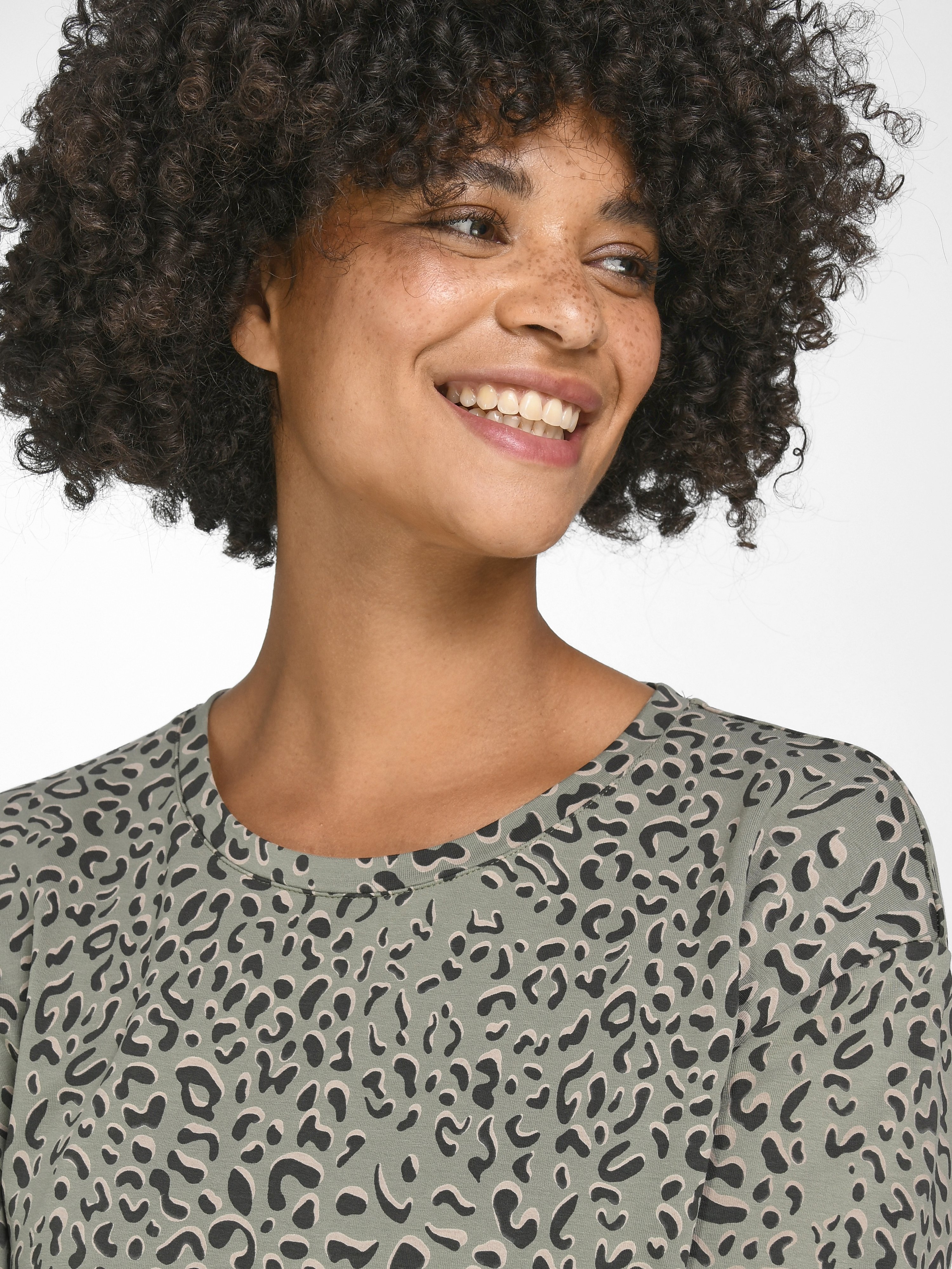 Sweatshirt mit 3/4-Arm