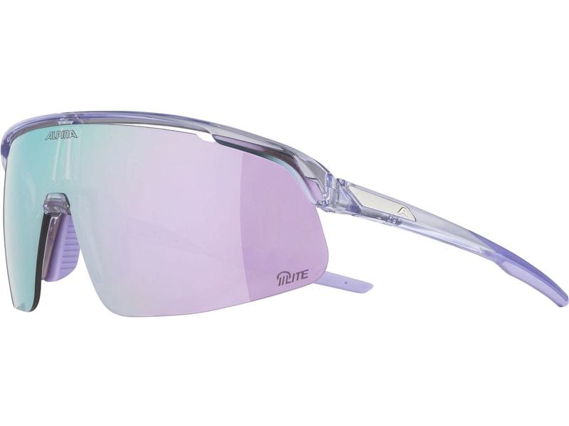 alpina Sportbrille Turbo Pro S Q-Lite - Lila Velobrille Cat. 3