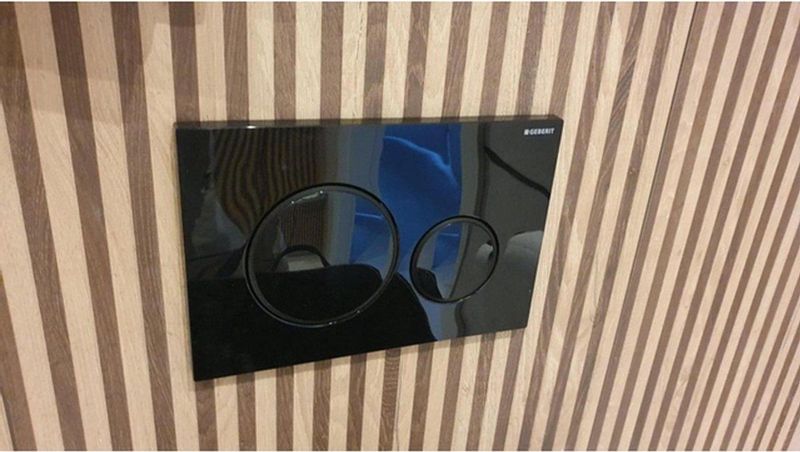 Geberit - Sigma 20 - Bedieningsplaat - Zwart