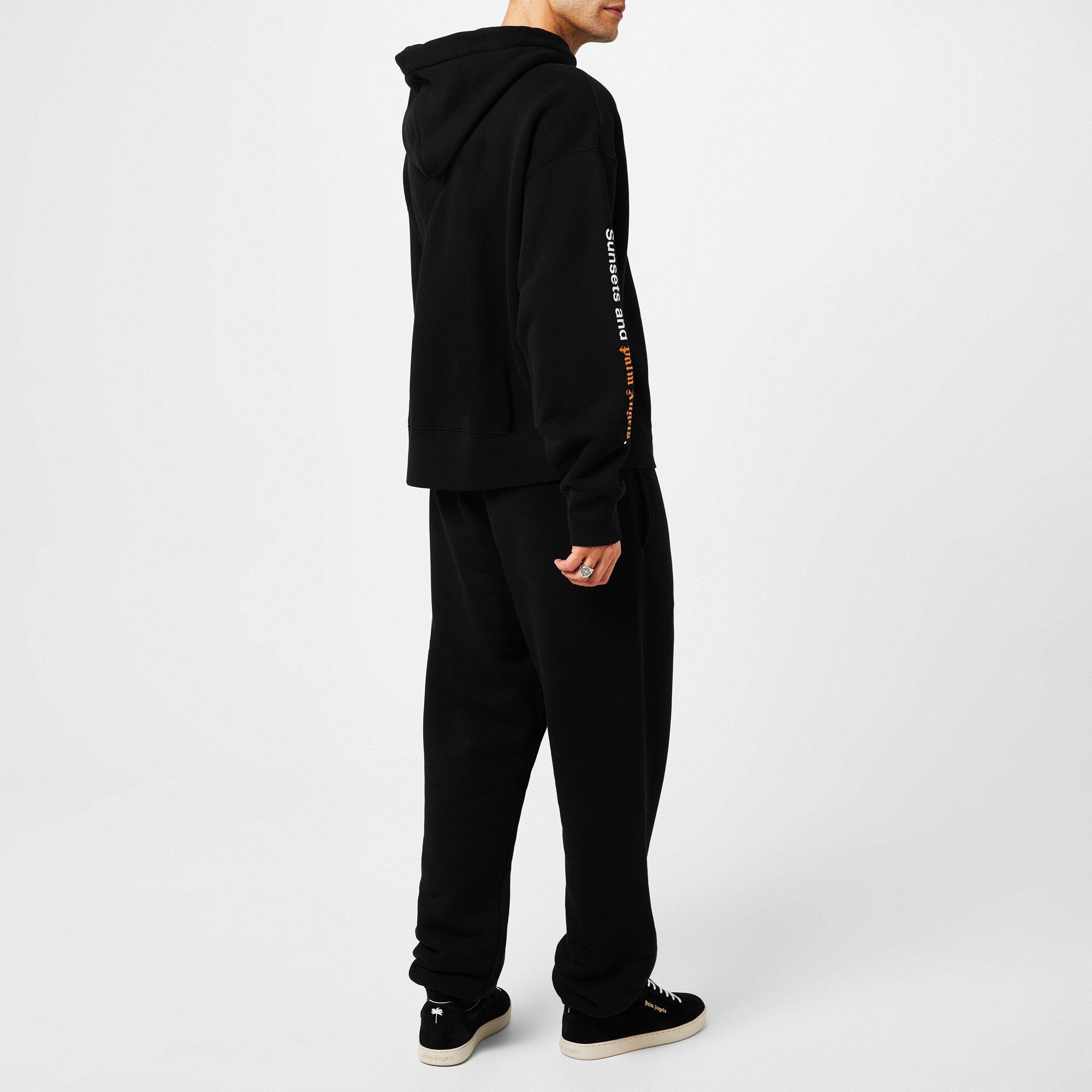 Palm Angels Logo Print Drawstring Sweatpants