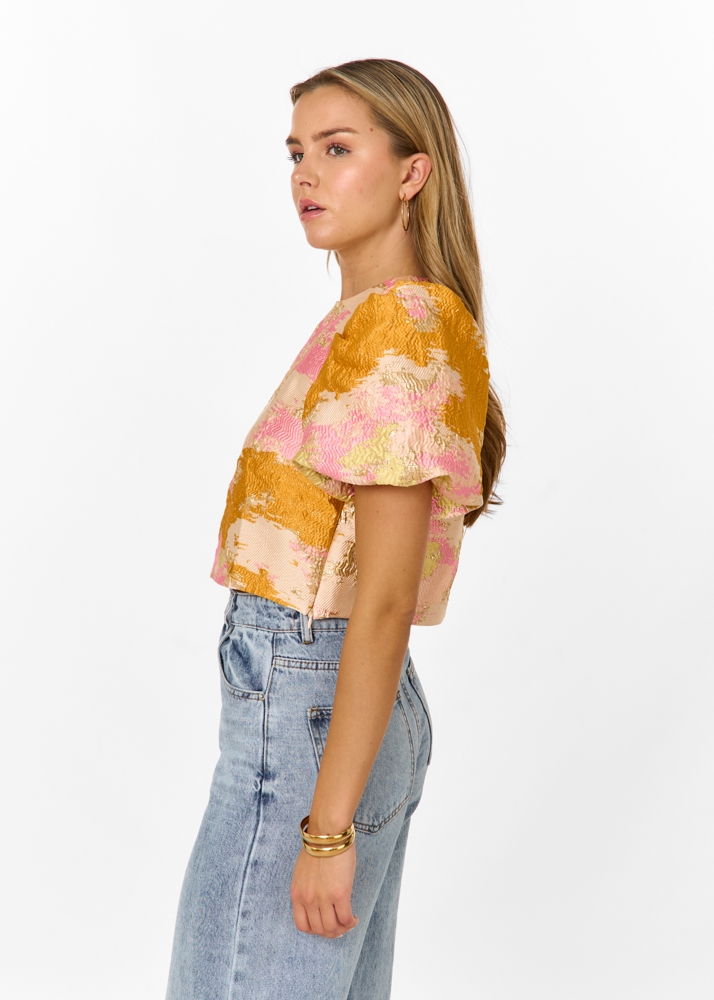 Yara top multikleur