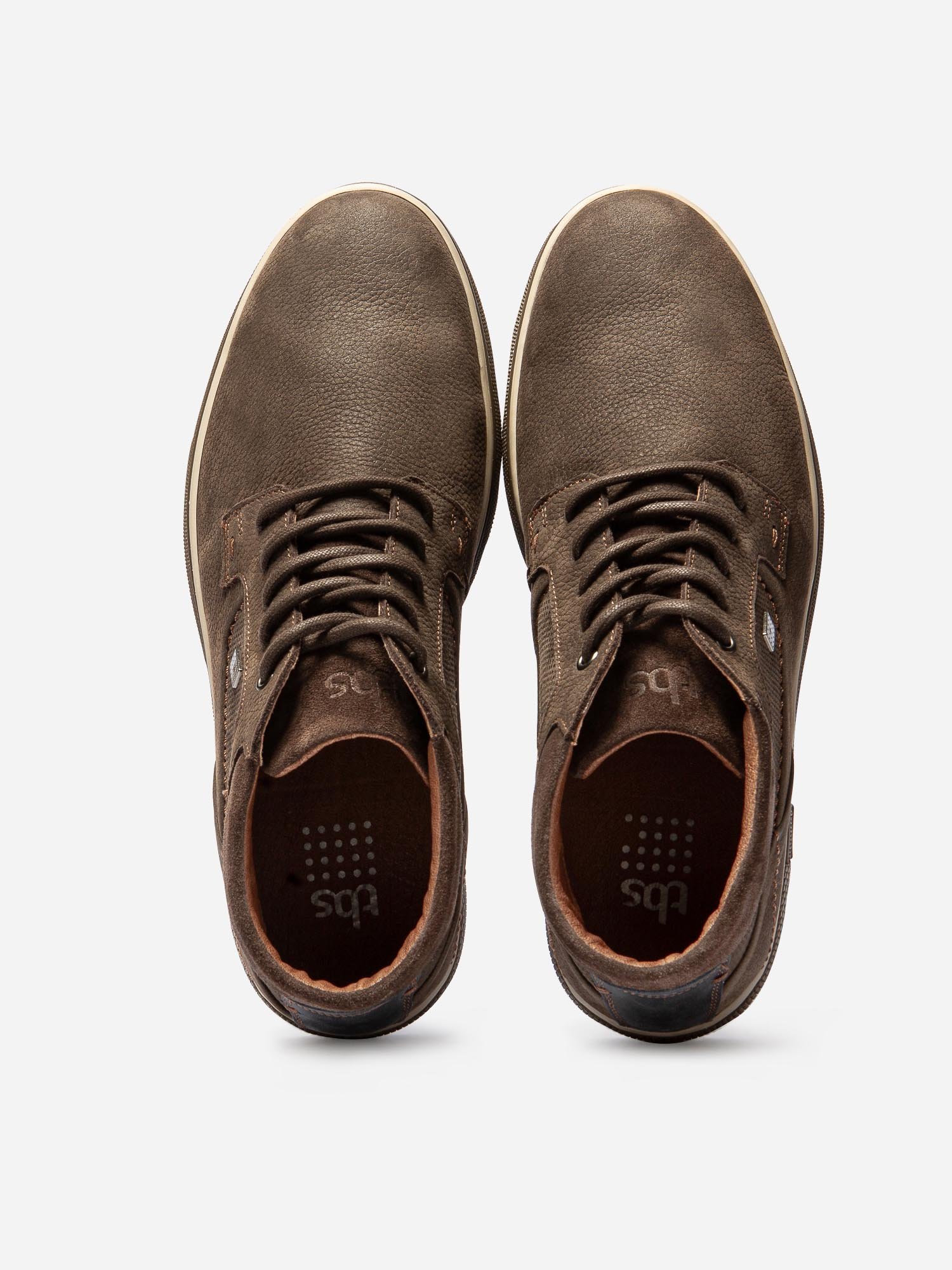 Bottillons Homme Confort Cuir Marron