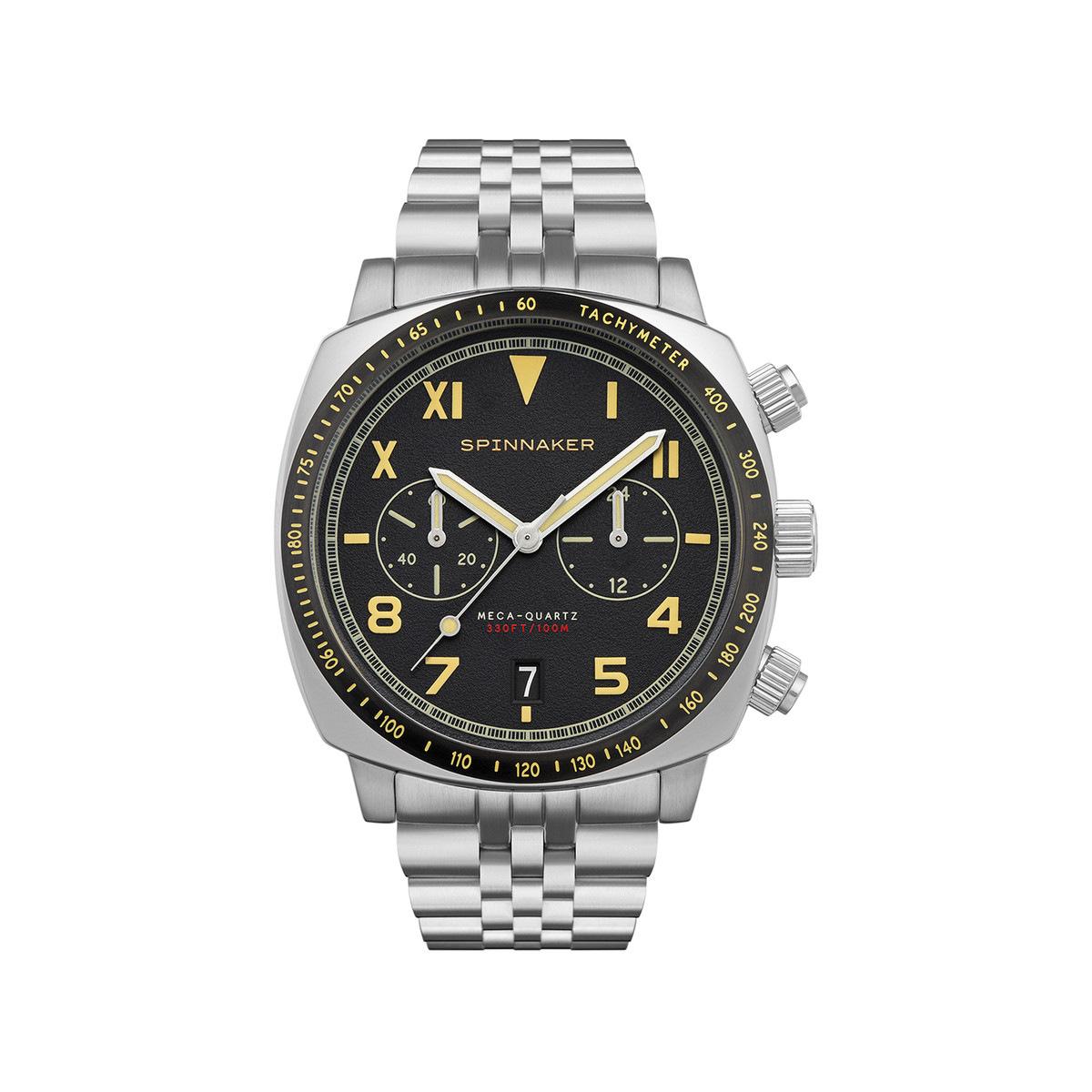 Montre Spinnaker homme chronographe acier