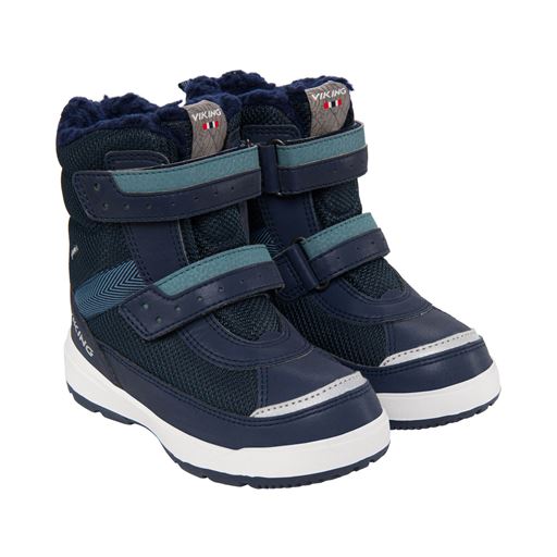 Viking Play Reflex Warm GTX Støvler, Navy/Charcoal, 35