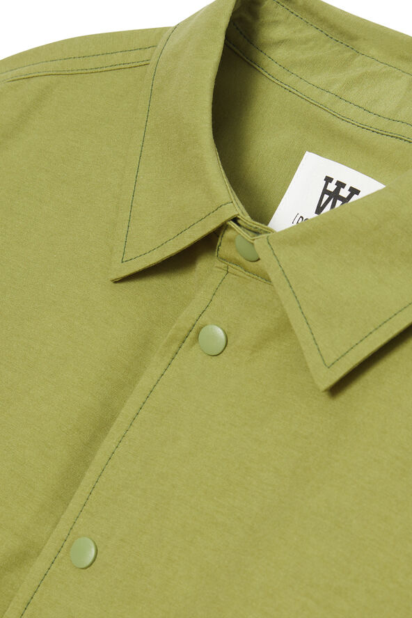 Wood Wood WWAxl Boyscout Shirt Avocado green