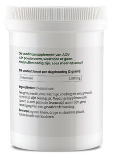 AOV 823 D-Mannose Poeder 50GR