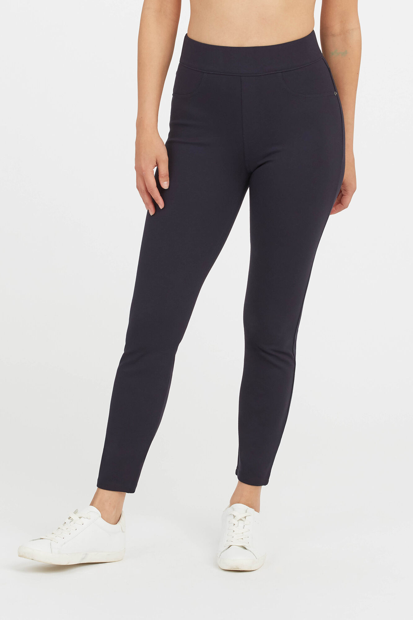 Calça legging modeladora Spanx azul - azul