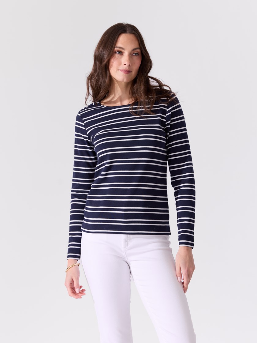 Sienna topp Navy Blazer